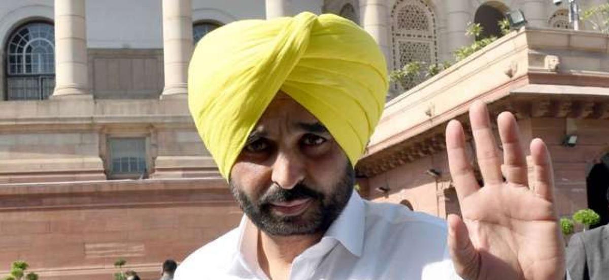 House panel recommends Bhagwant Mann to be suspended for rest of season