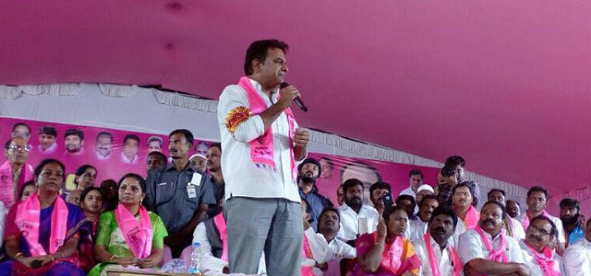 Congress did nothing for State’s growth: KTR