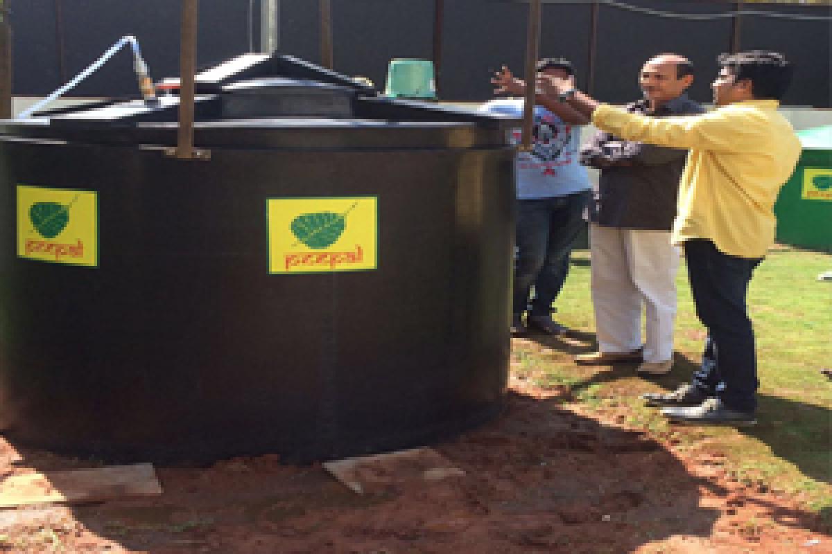 Biodigester plant launched in Hyderabad to recycle wastage in restaurants