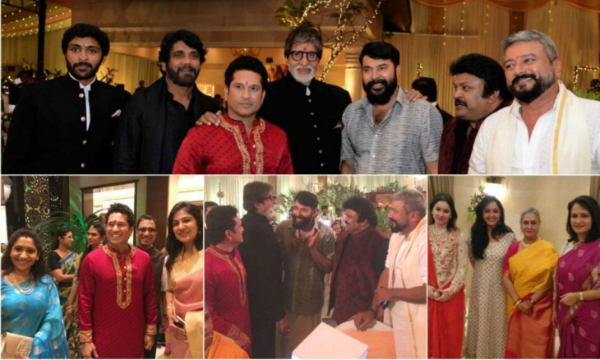 Amitabh Bachchan feels honoured and privileged to under one roof with Nagarjuna, Tendulkar