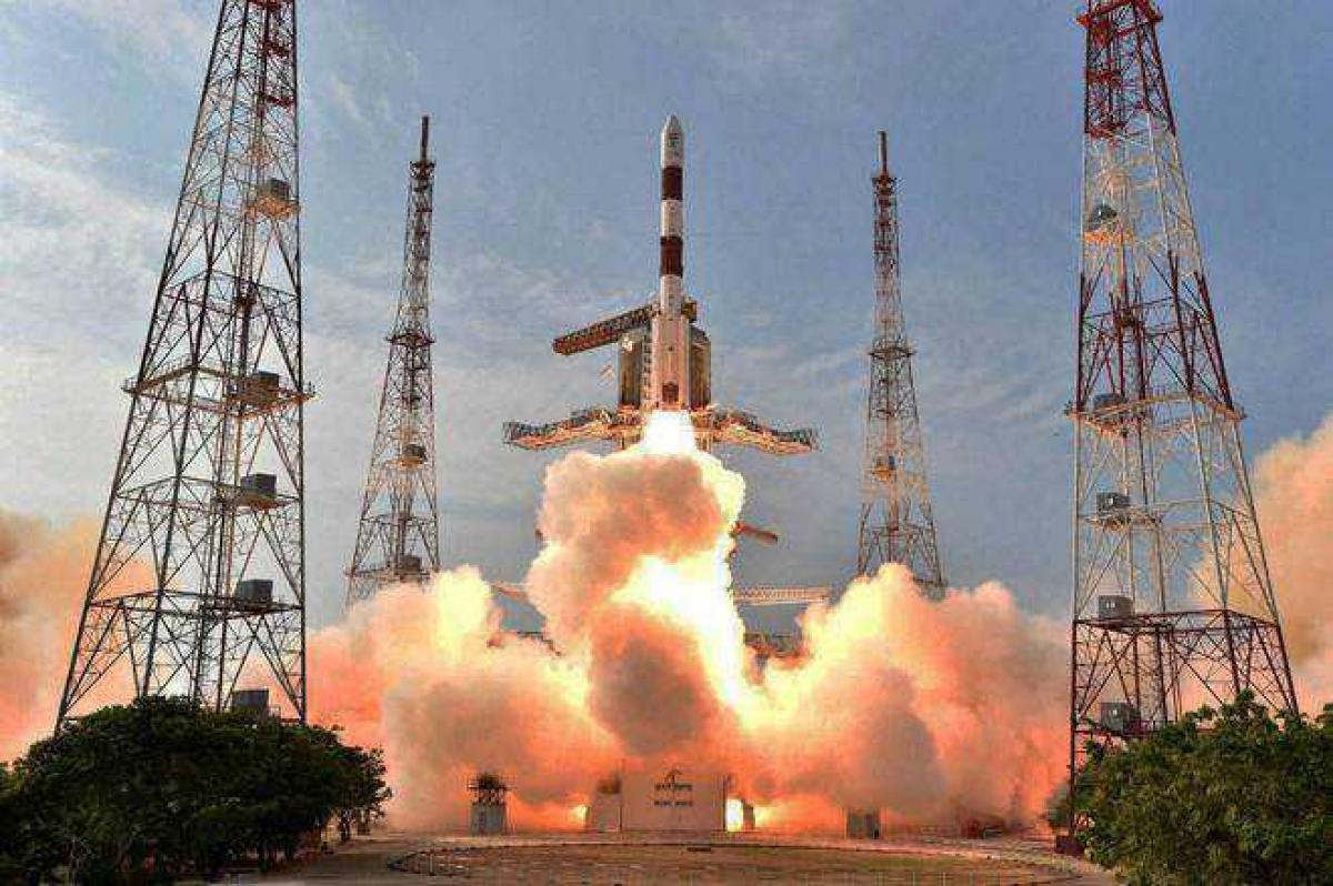 PSLV-C37 rocket with a record 104 satellites successfully lifts off from Sriharikota