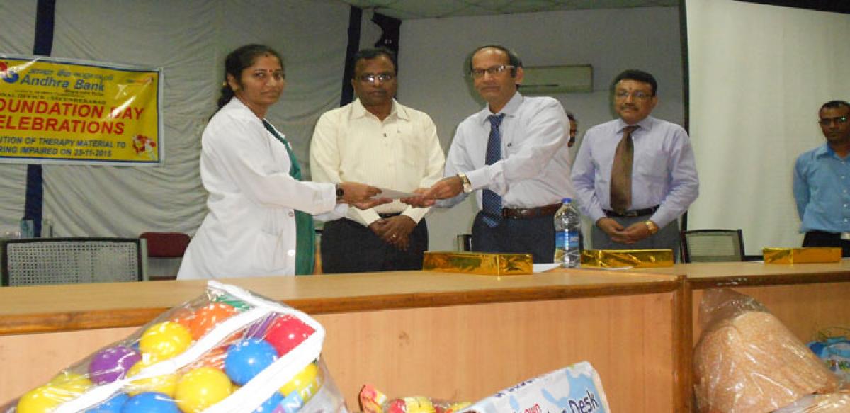 Andhra Bank celebrates Founders Day