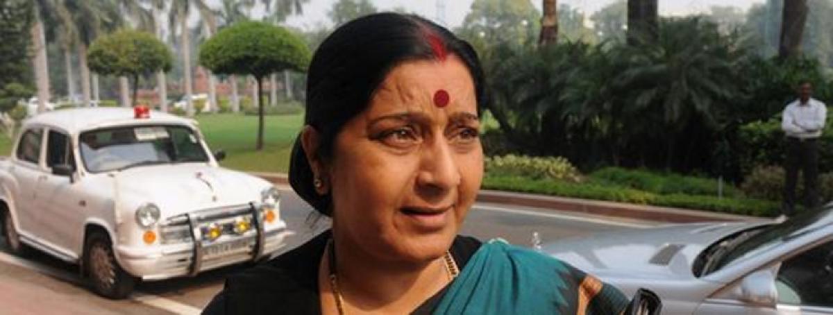 Brothers timely tweet to Sushma saves girl from traffickers