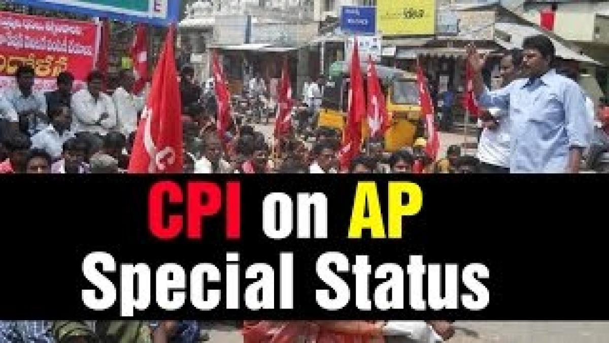 CPI plans state bandh for AP Special Status