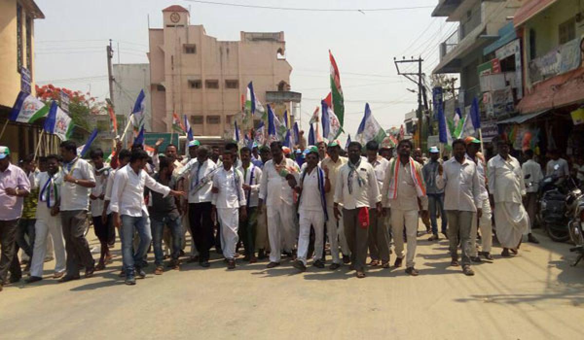 Rally held highlighting  drinking water scarcity