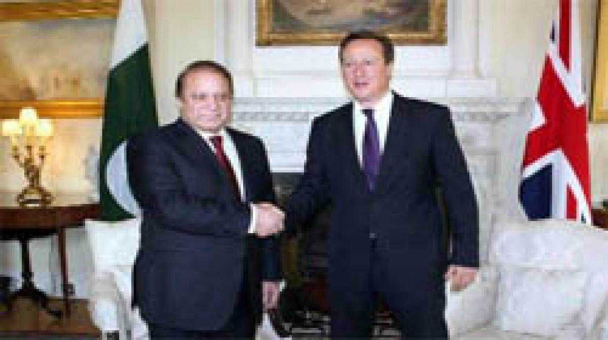 Pakistan soil wont be used for terrorism, Sharif assures Cameron