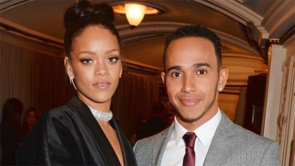 Lewis Hamilton Rihanna an item?