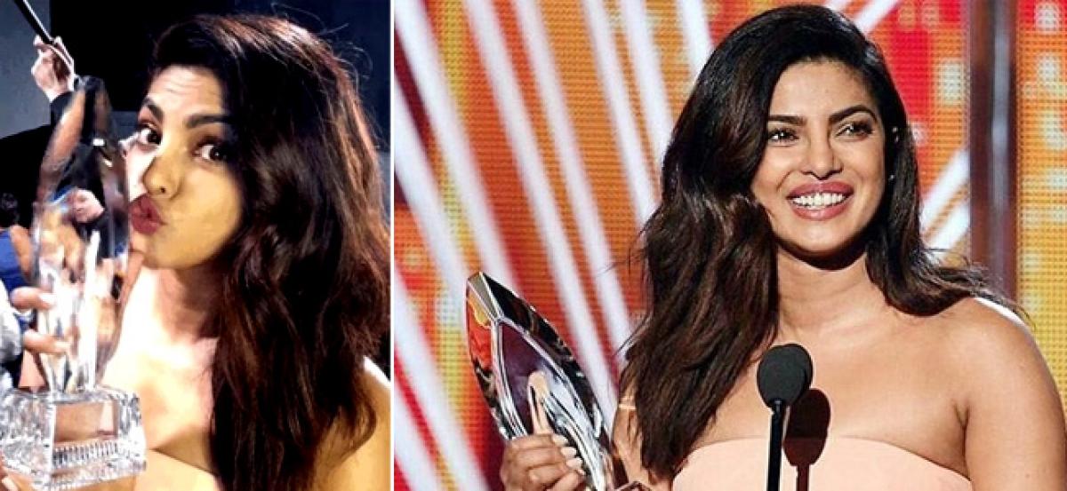 Priyanka Chopra wins second Peoples Choice Award