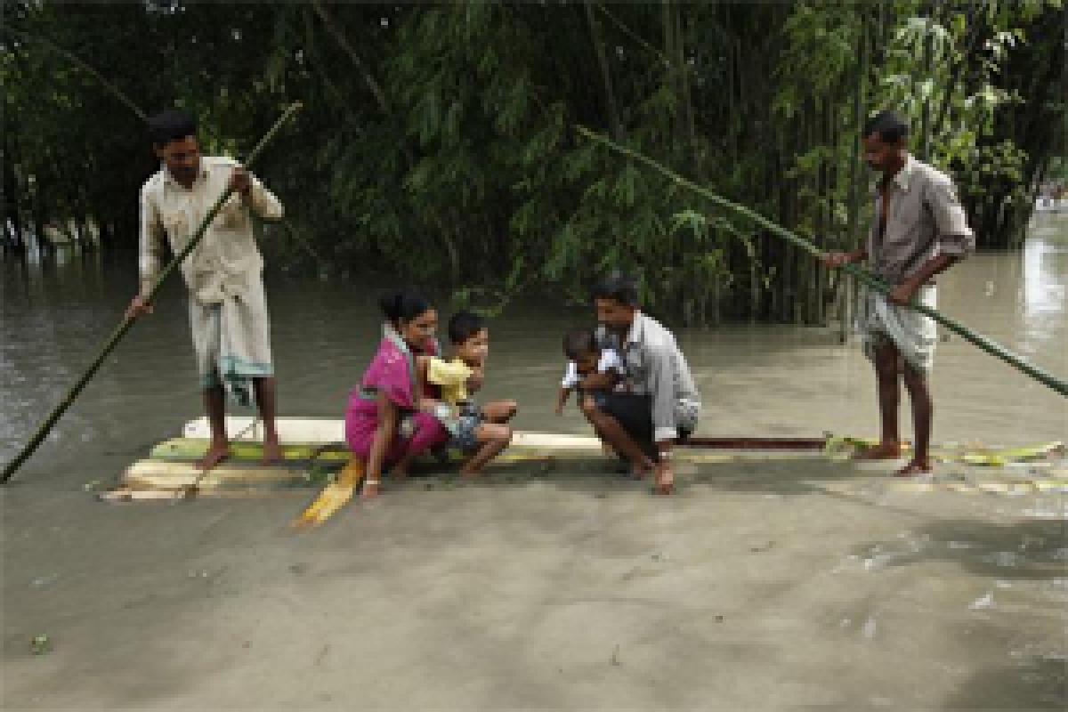 Heavy rainfall, floods leave Assam districts devastated