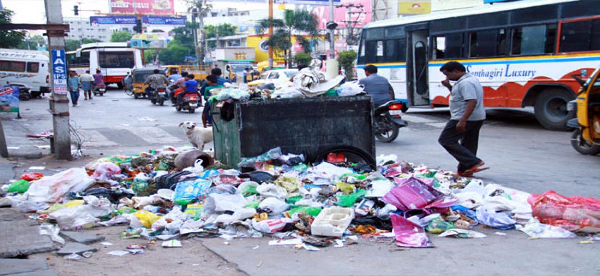 Pilgrim city hit by garbage stink