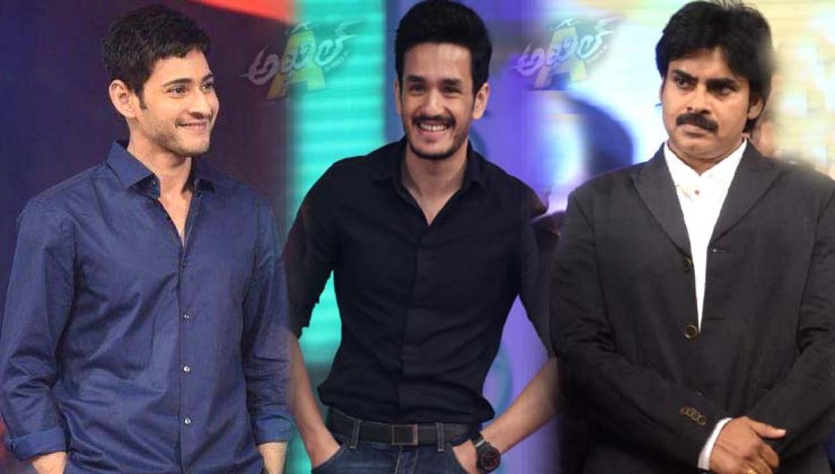 Its official: Not Pawan but Mahesh for Akhil Akkineni