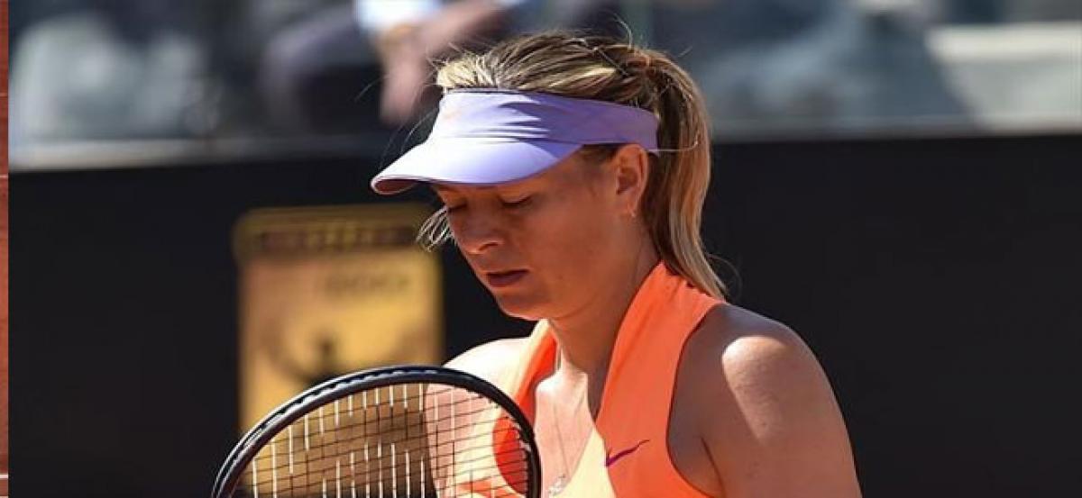 Injured Maria Sharapova to miss Wimbledon