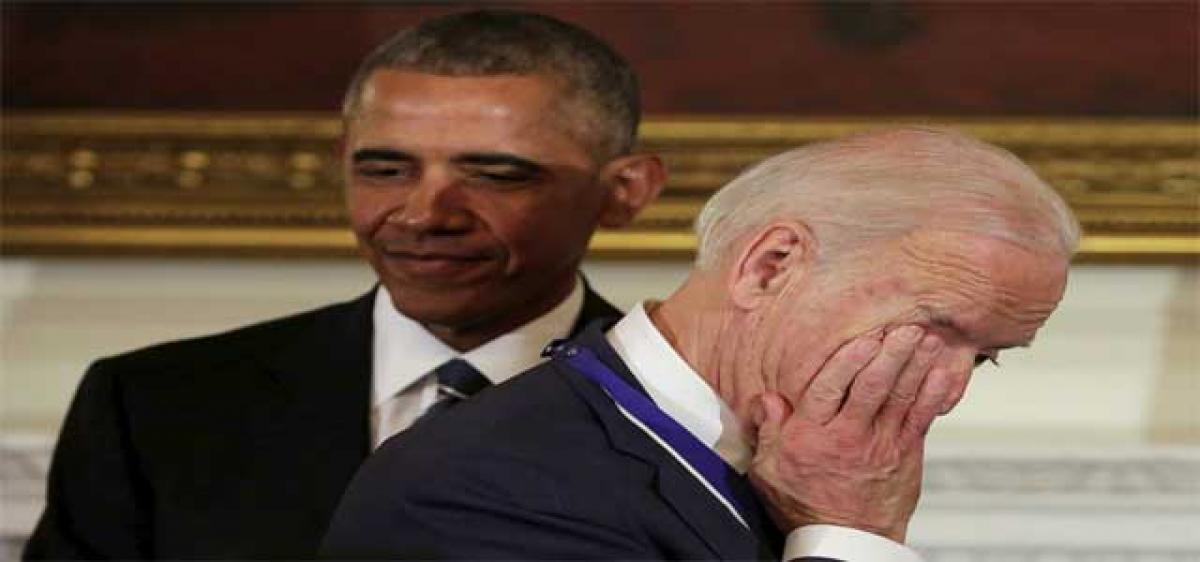 Obama surprises Joe Biden with top civilian honor