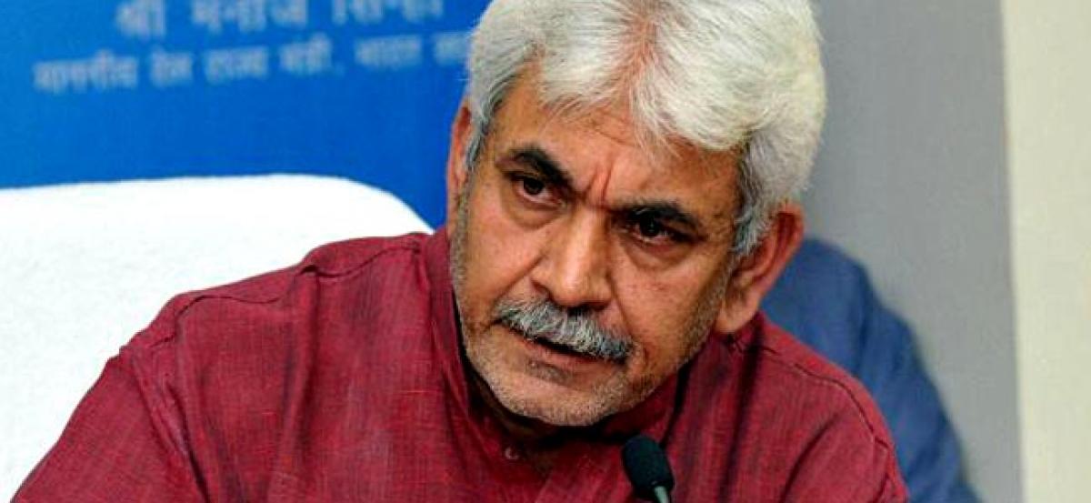 I am not in any race, says Manoj Sinha on UP CM pick