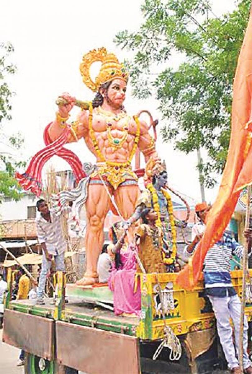 Hanuman Jayanti celebrated on a grand note