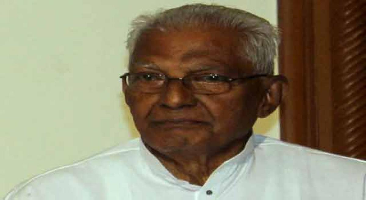 Freedom fighter Ch Rajeswara Rao passes away