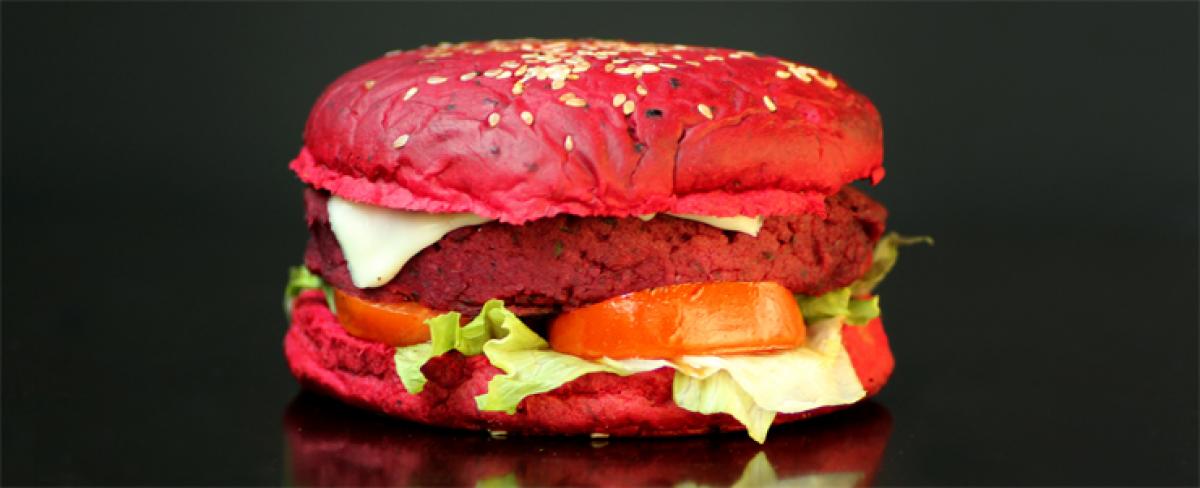 Burgers go red and messy after black made news