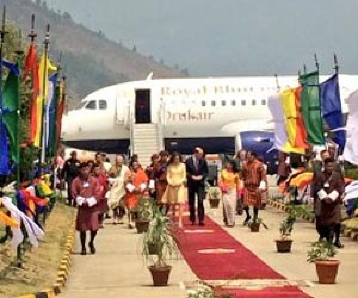 After India, its destination Bhutan for Prince Williams and Kate Middleton