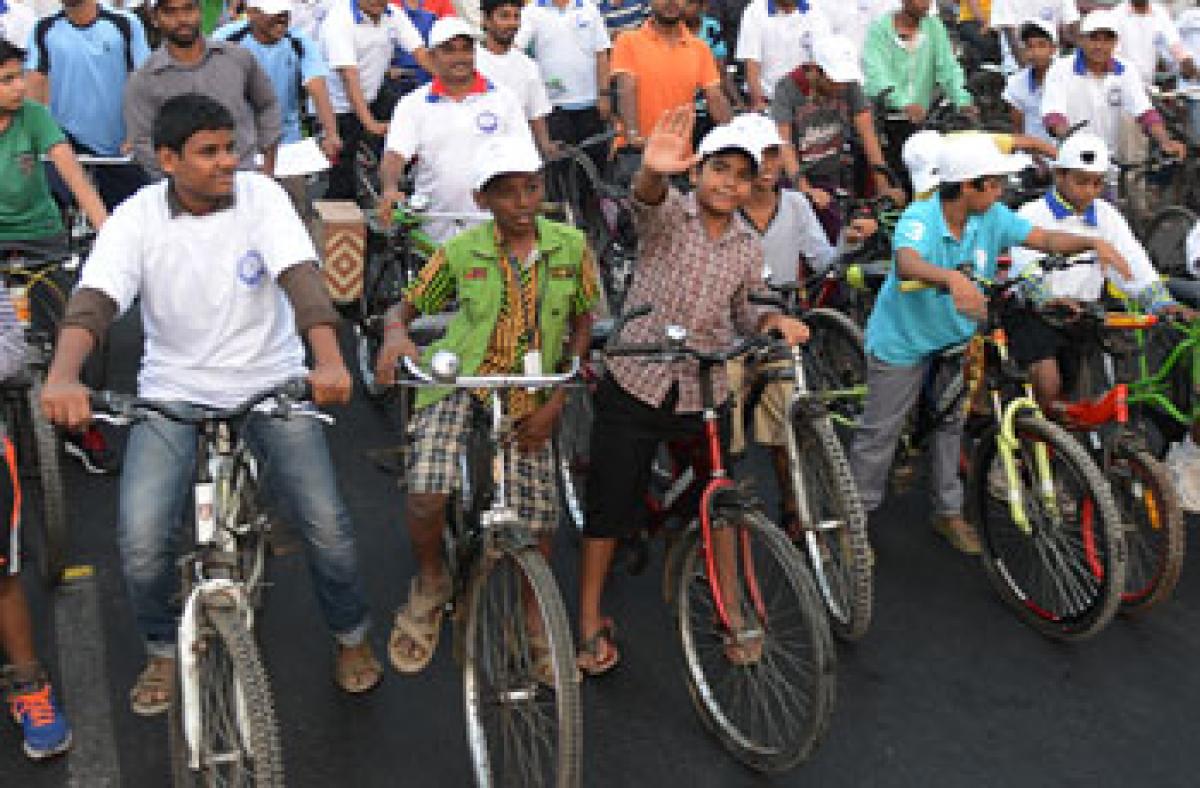 Cycling a new fad among citizens