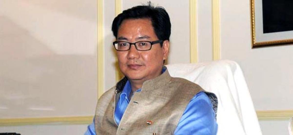 AP, Cong should not do politics on Najeeb Jungs resignation: Kiren Rijiju