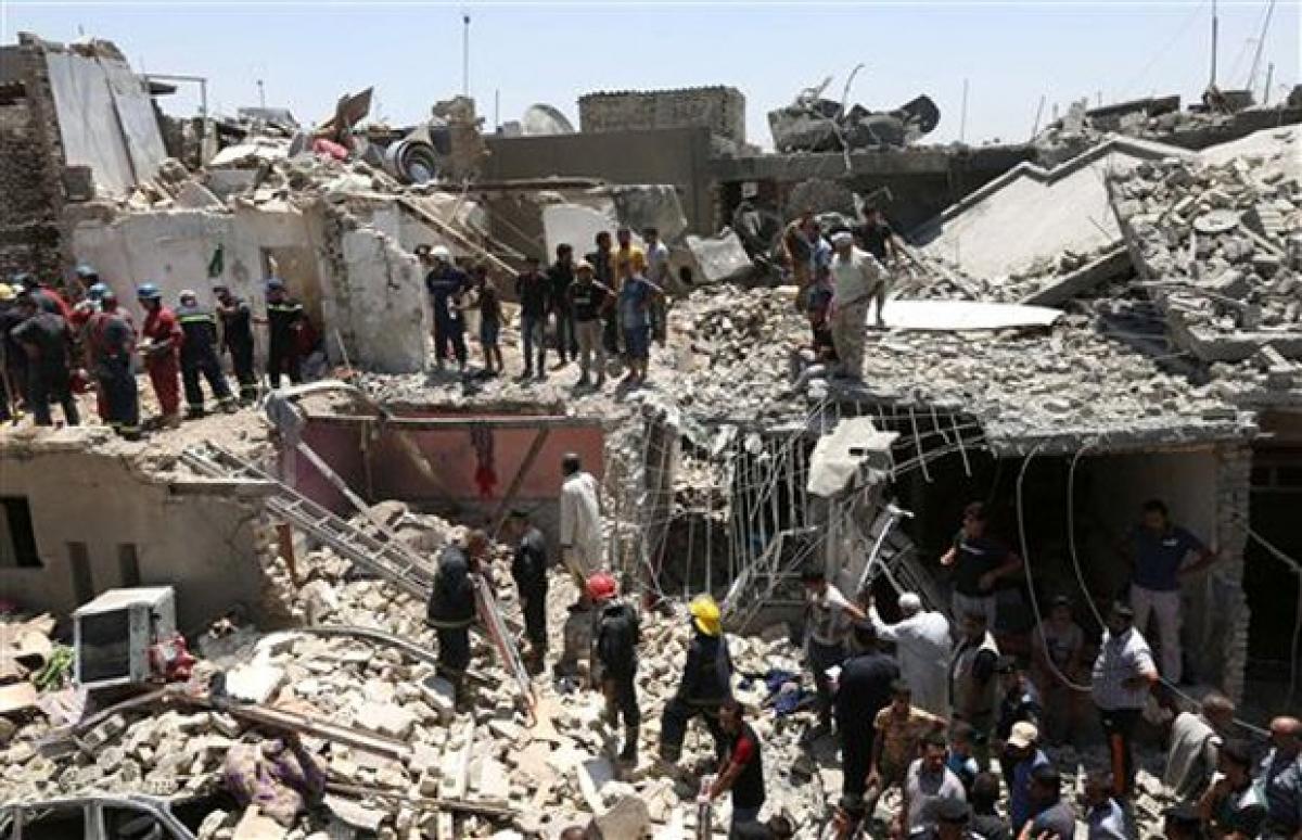 Iraqi fighter jet bombs Baghdad by mistake, 12 die