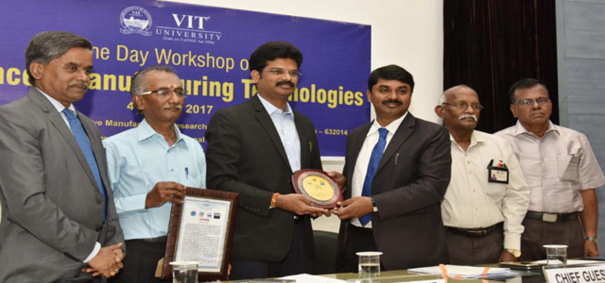VIT honors DRDO scientist