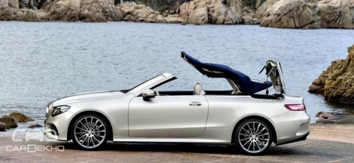 Meet The 2018 E-Class Cabriolet