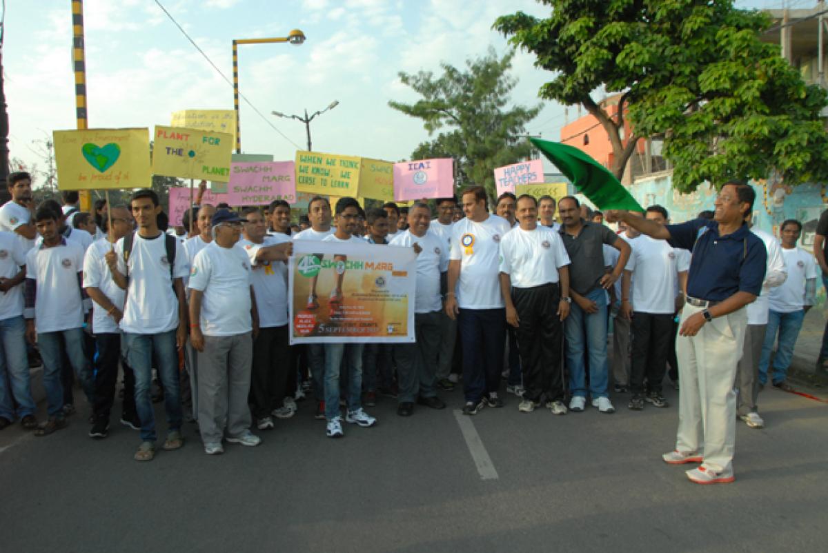 A walk for clean streets