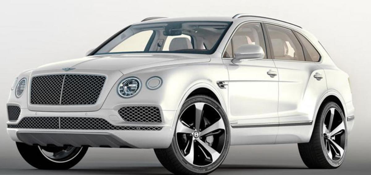 Bentley Bentayga First Edition revealed