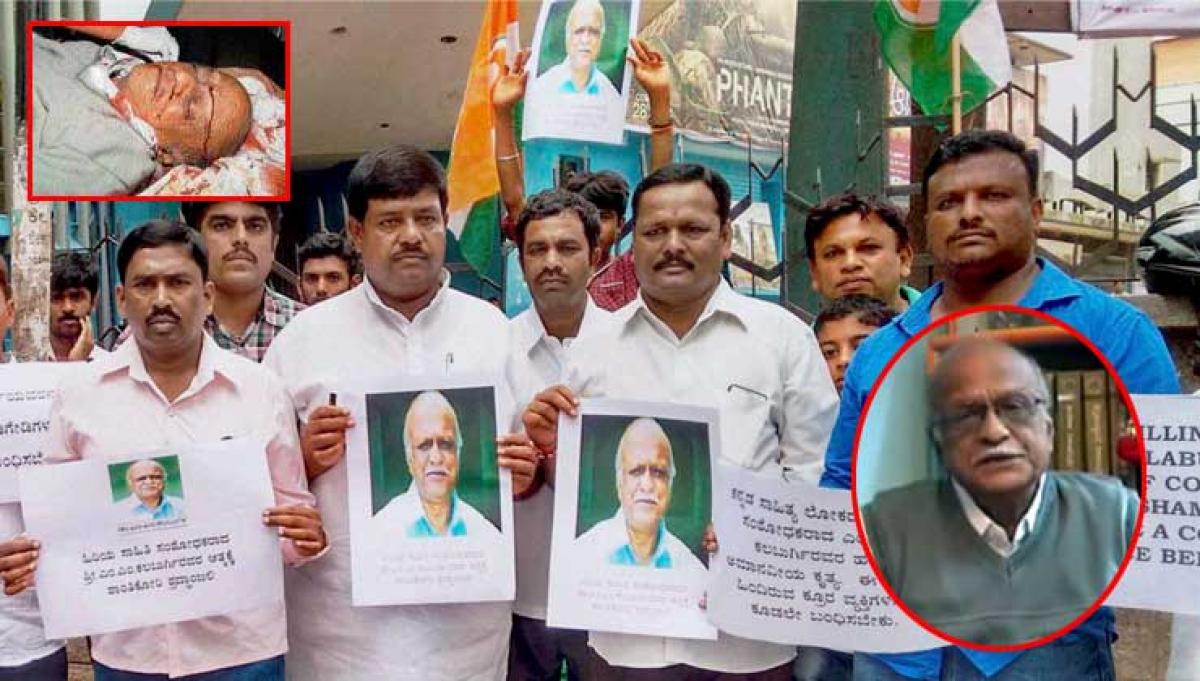 Karnataka police hunt for Kannada scholar Kalburgis killer