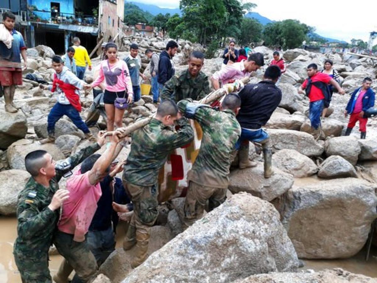 Colombia: 206 dead after rivers overflow, toppling homes