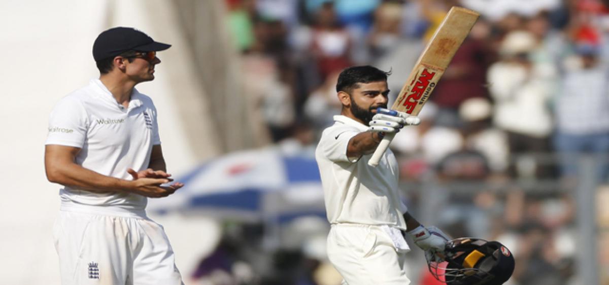 Kohli, Murali heroics put India in command