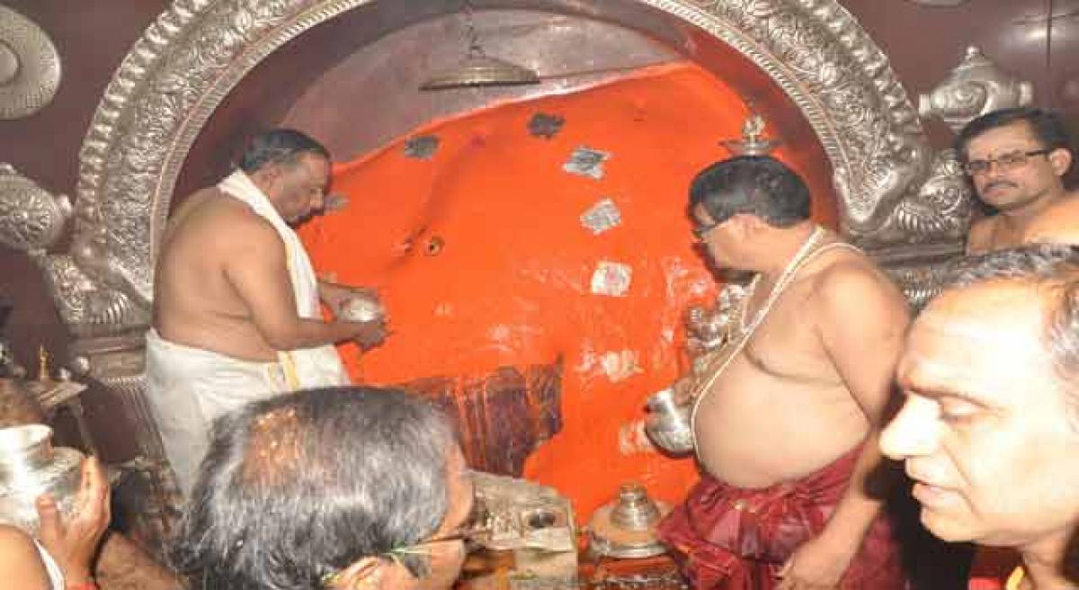 Sahasra Kalasabhishekam performed