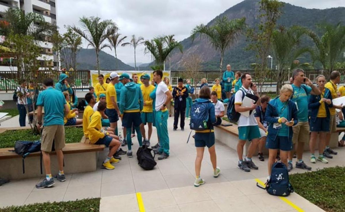 Fire scare prompts force evacuation of Australian athletes from Rio Olympic village