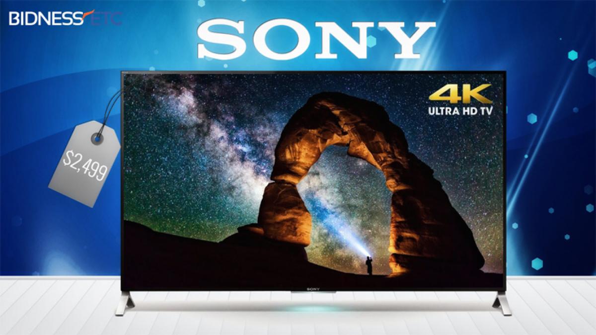 Sony Android powered 4K TV price