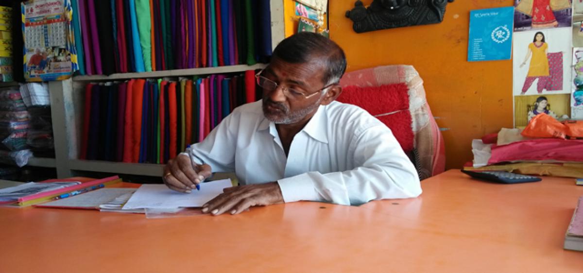 Textile trader turns devotional song writer