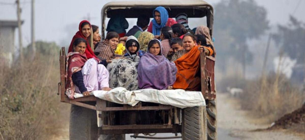 Ceasefire violation: After two nights of horror, border residents migrate