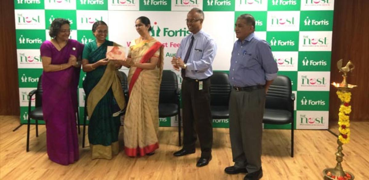 Fortis Hospitals celebrates World Breast Feeding Week