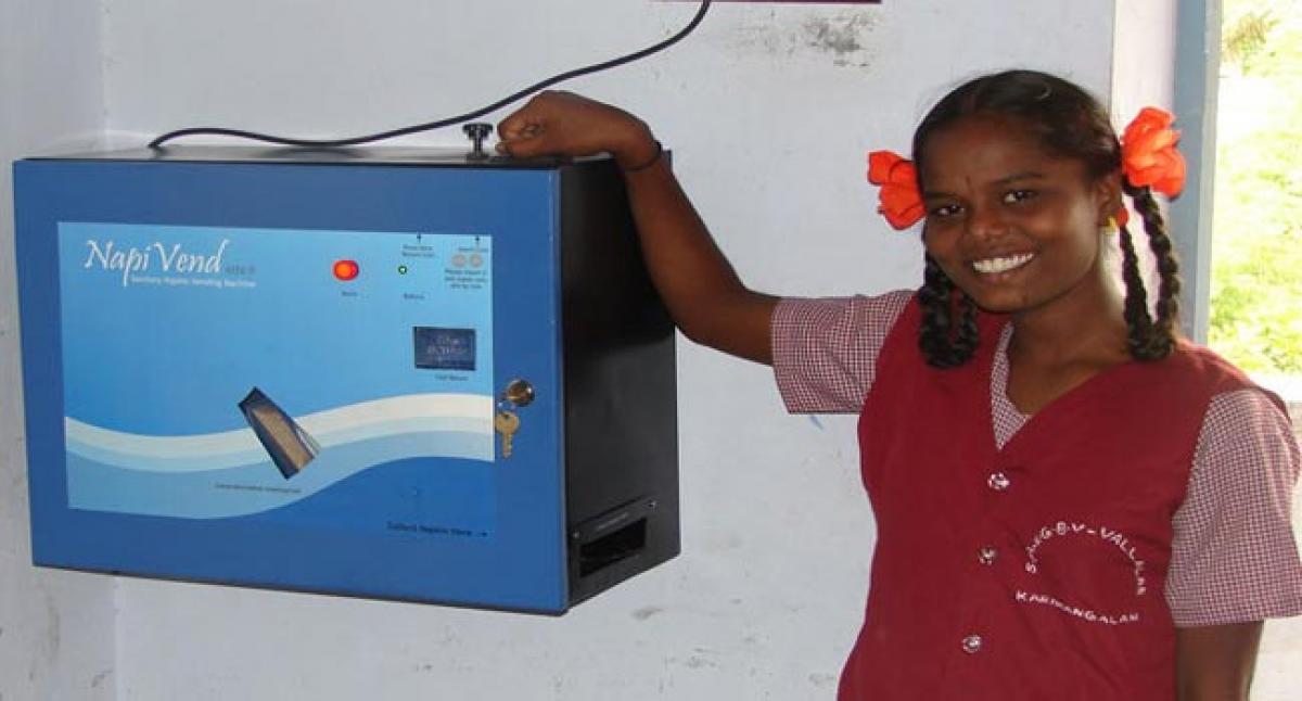 Sanitary napkin-vending machine to be installed  in Guwahati