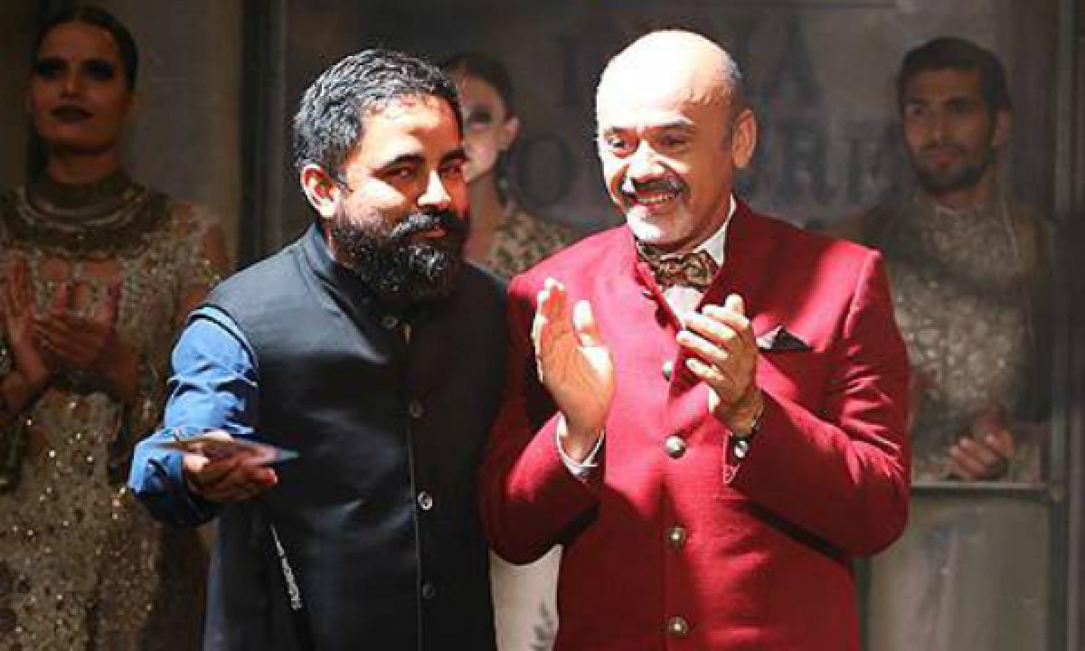 Sabyasachi join hands with Christian Louboutin, says Collection has a whimsical feel