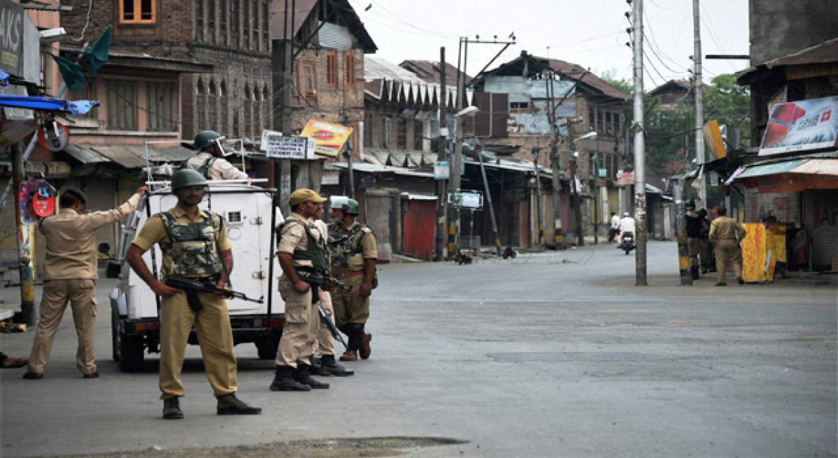 Parliament on boil over Kashmir