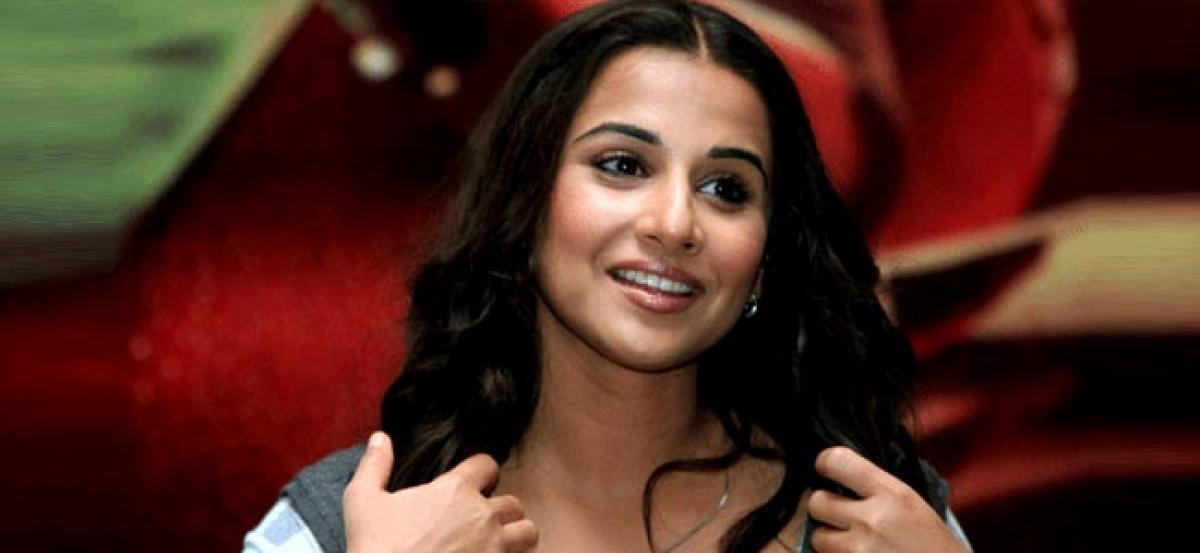 I choose a film that I can do justice to: Vidya Balan