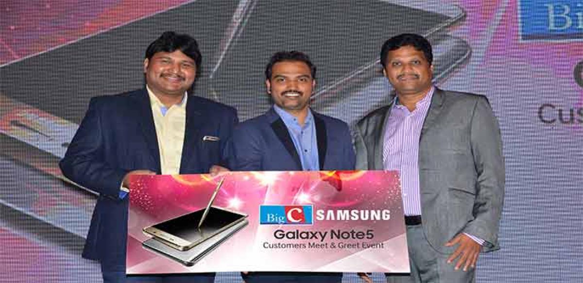 Meet and Greet programme for Samsung Galaxy Note 5 customers