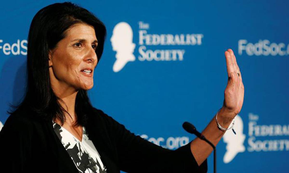Watch: Nikki Haley asserting that Republican party to be inclusive