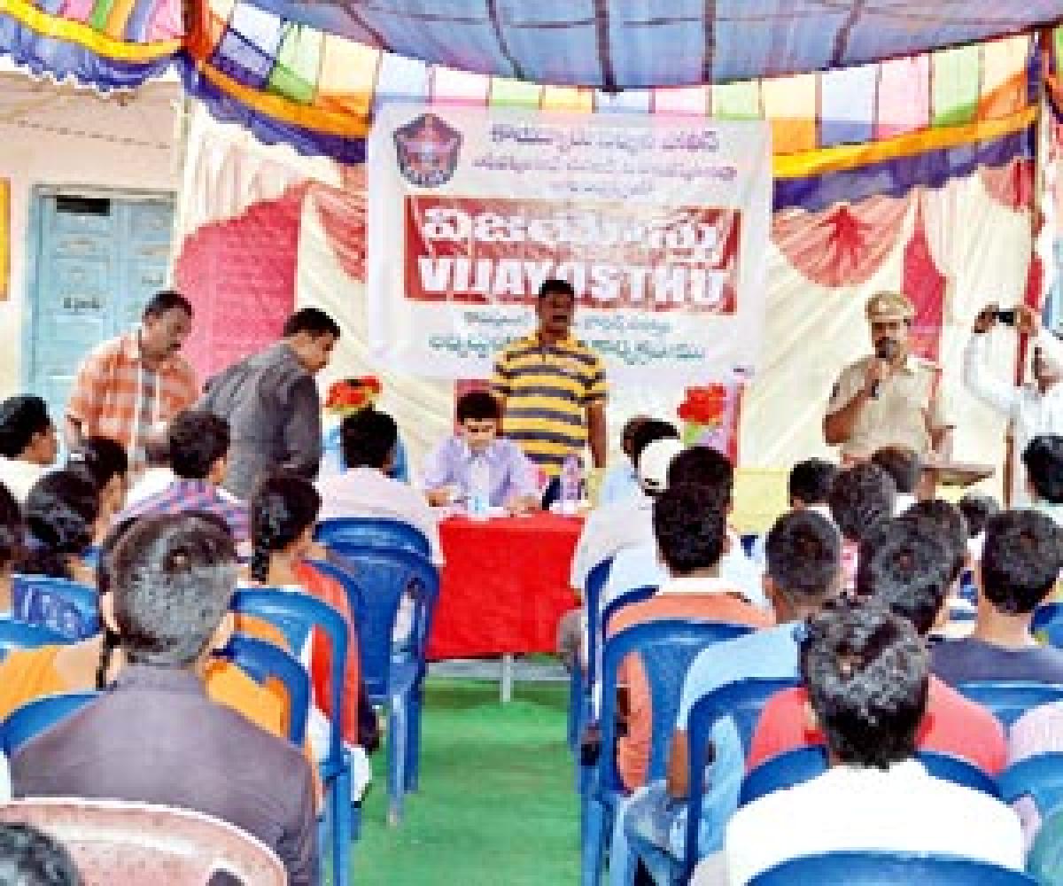 Koyyuru police launch Vijayosthu