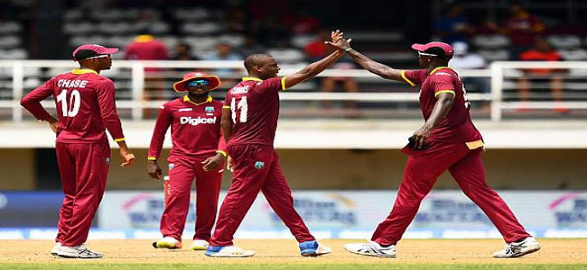 West Indies call-up Kyle Hope and Sunil Ambris