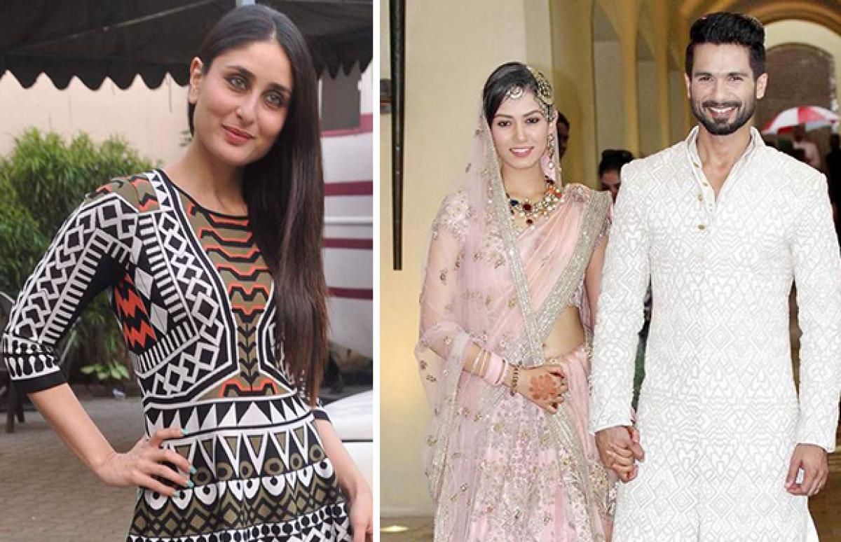 Shahid Kapoor will be a wonderful husband says Kareena