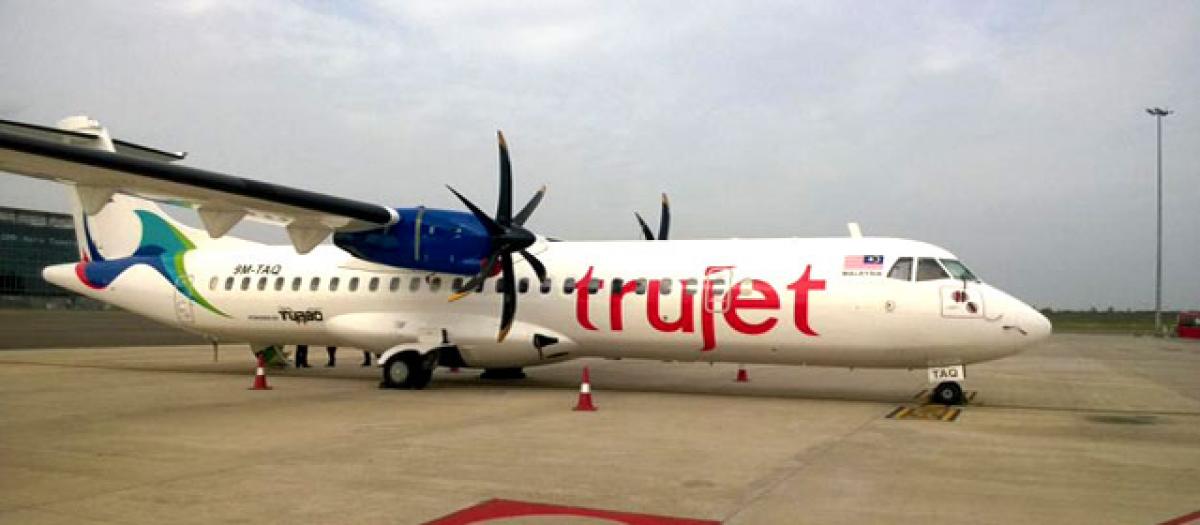 Poor occupancy suspends Trujet Hyderabad-Vijayawada flights?