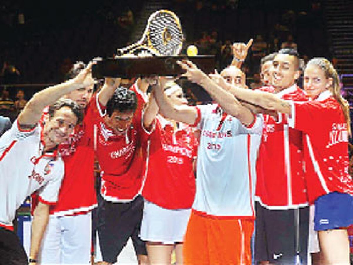 Singapore Slammers dethrone Indian Aces