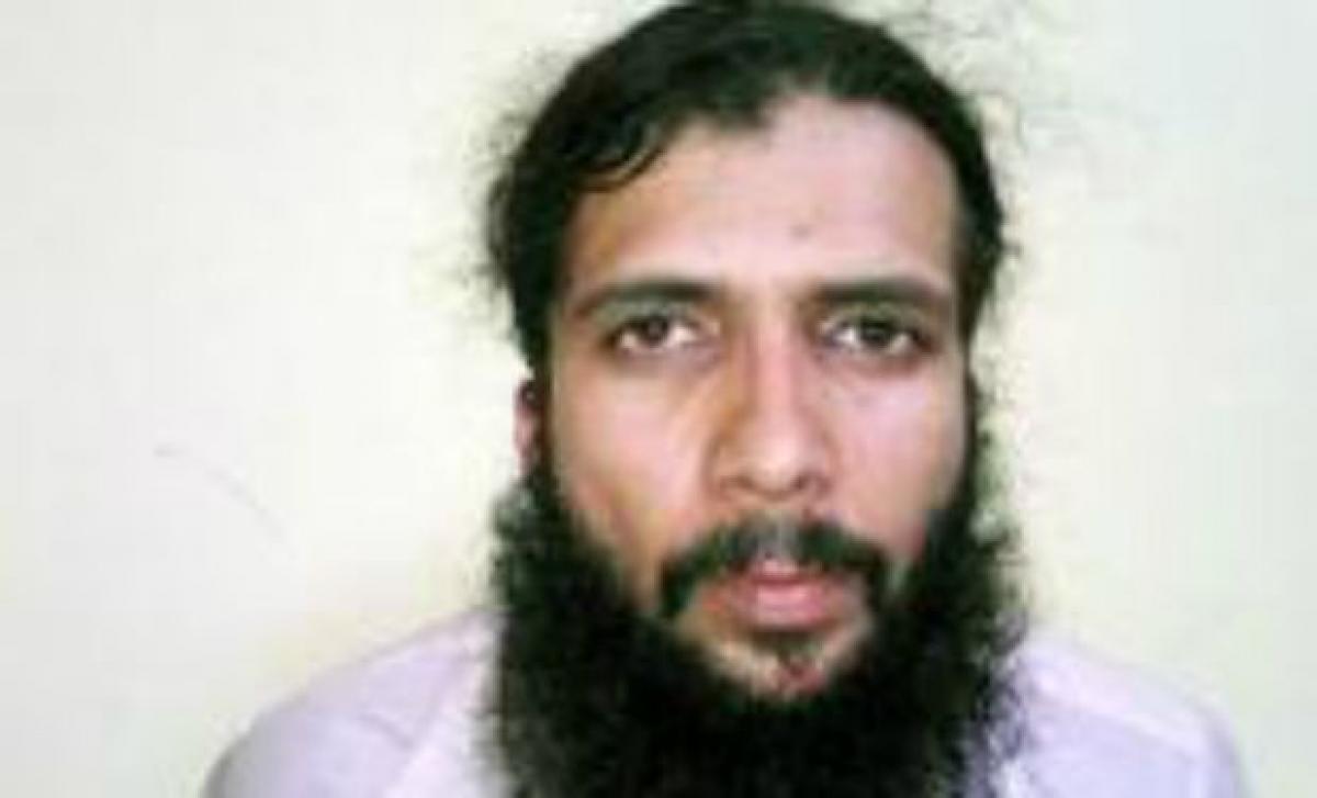 Yasin Bhatkal fears threat, files petition for CCTV cameras